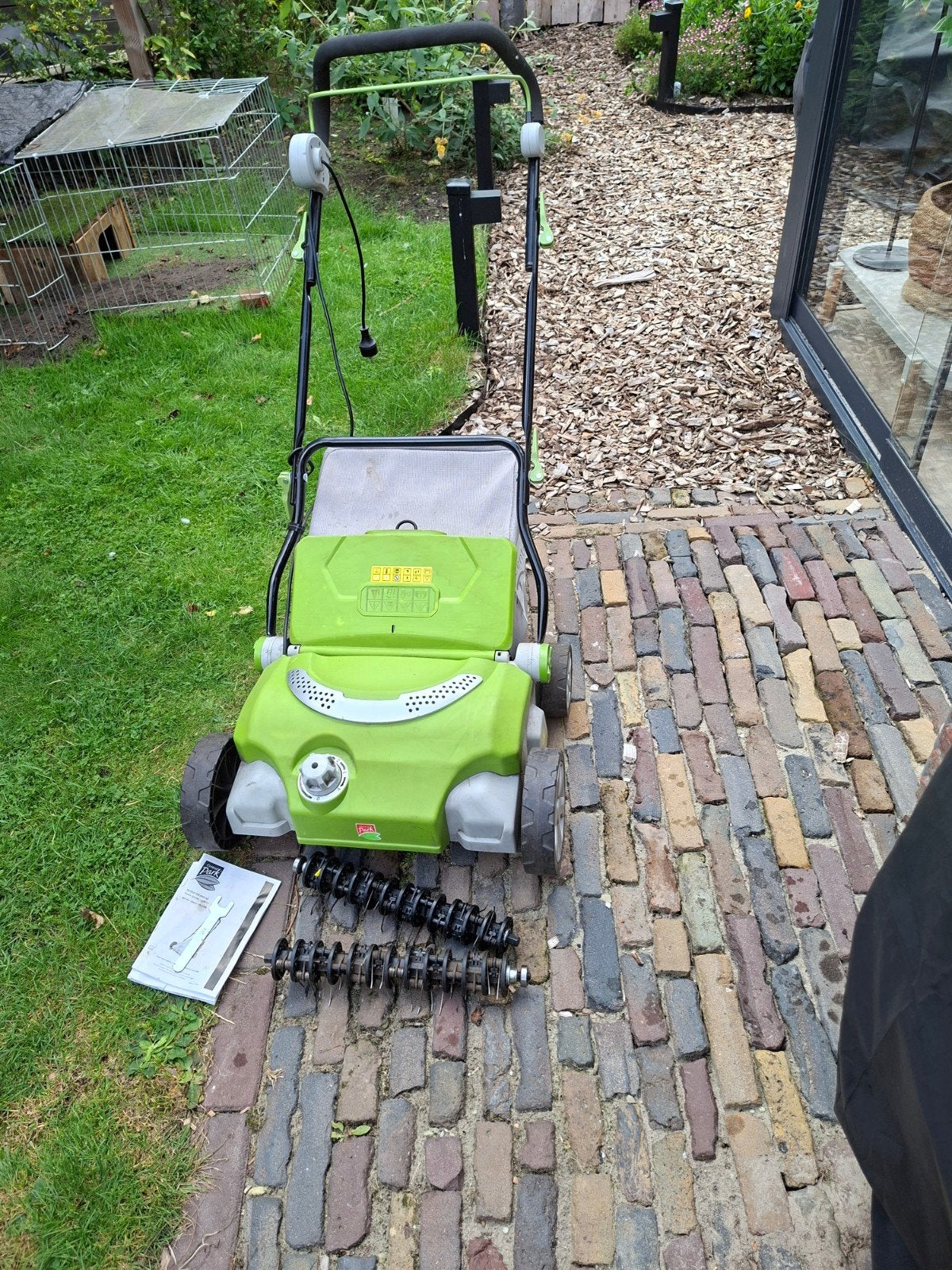 Central Park Verticuteermachine, Tuin en Terras, Ophalen, Gebruikt