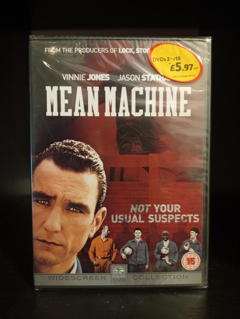 Mean Machine DVD Vinnie Jones Jason Statham, Vanaf 16 jaar, Ophalen of Verzenden, Nieuw in verpakking, Overige genres