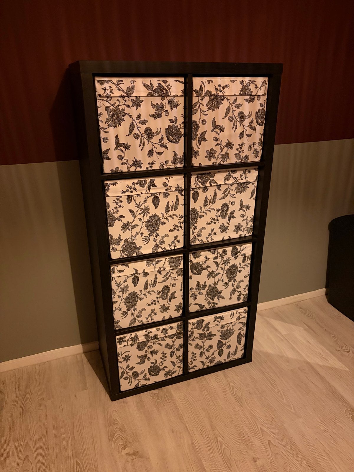 IKEA Kallax Kast Zwartbruin, Ophalen, Zo goed als nieuw