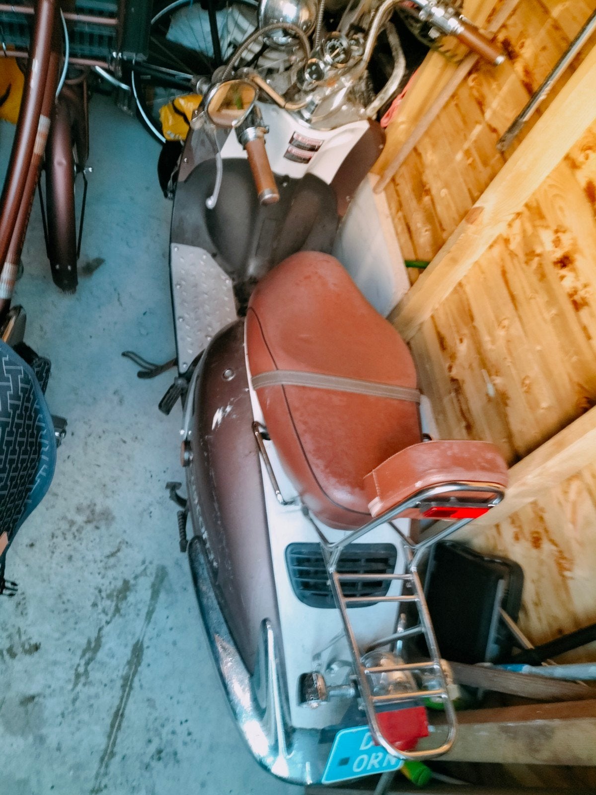 Retro Scooter - Custom Scooter, Gebruikt, Custom Scooter, Ophalen of Verzenden, Benzine