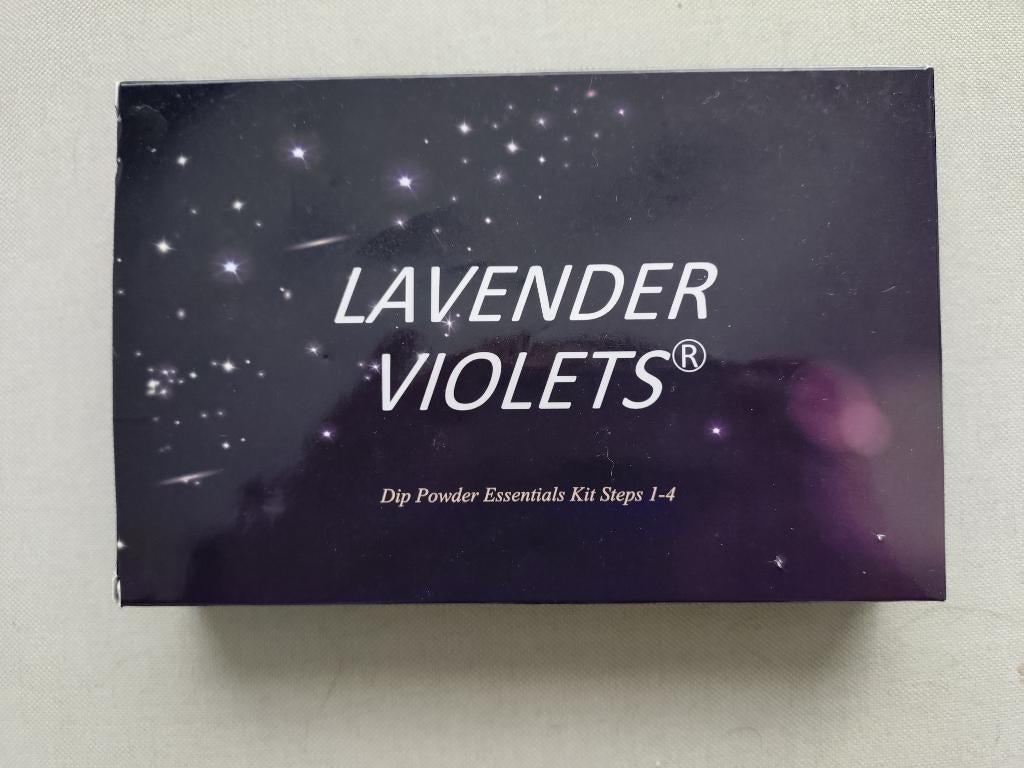 Acryl dipping powder set (Lavender Violets) + extra’s, Gebruikt, Overige kleuren, Ophalen of Verzenden, Handen en Nagels