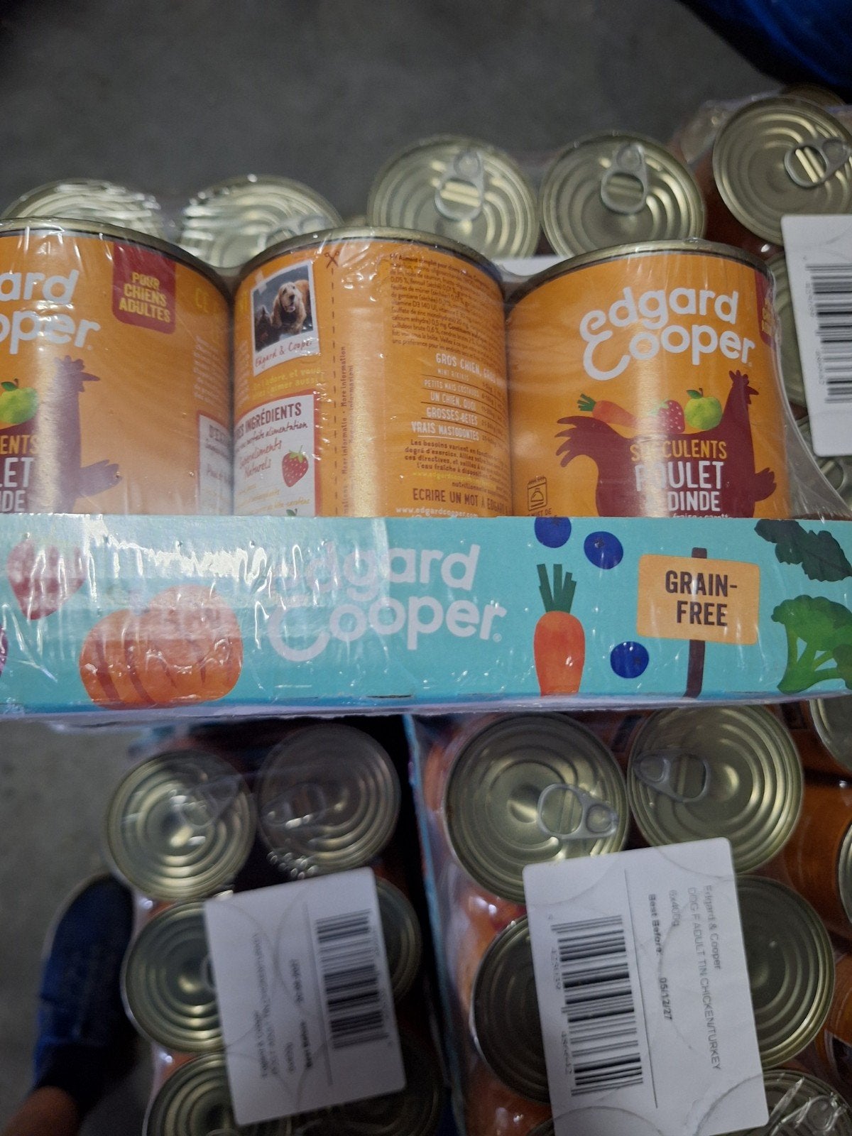 Edgard cooper blik6 x 400 gr., Dieren en Toebehoren, Dierenvoeding, Ophalen of Verzenden, Hond