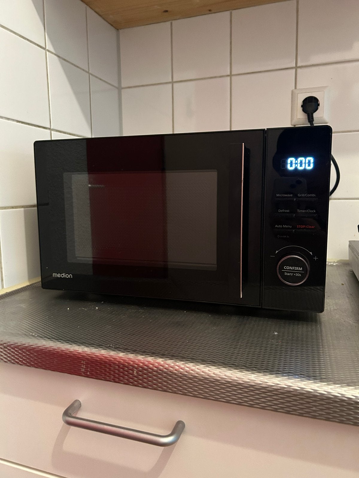 Medion microwave, Witgoed en Apparatuur, Ophalen, Combimagnetron, Grill, Zo goed als nieuw