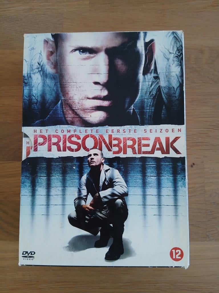 Prison break dvd's 1e seizoen, Vanaf 12 jaar, Ophalen of Verzenden, Zo goed als nieuw