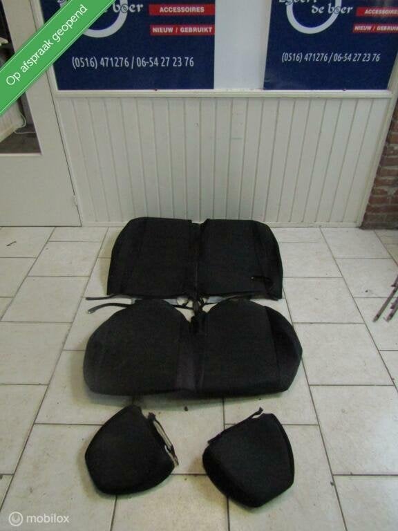 bijrijders Bank hoes zwart stof,ducato jumper boxer va 07, Gebruikt, Fiat, Ophalen of Verzenden, Fiat