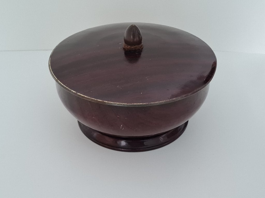 Vintage ronde blikken doos - opbergdoos, Ophalen of Verzenden, Huis en Inrichting