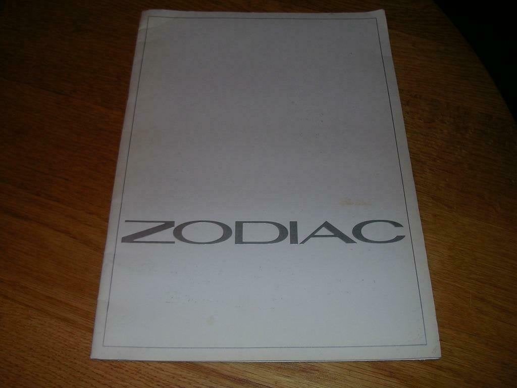FORD ZODIAC     1972, Boeken, Gelezen, Ford, Zodiac, Ophalen of Verzenden
