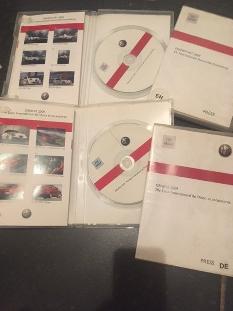 Alfa Romeo inclusief 8C Competizione persmap '97 '09, Ophalen of Verzenden, Zo goed als nieuw, Alfa Romeo
