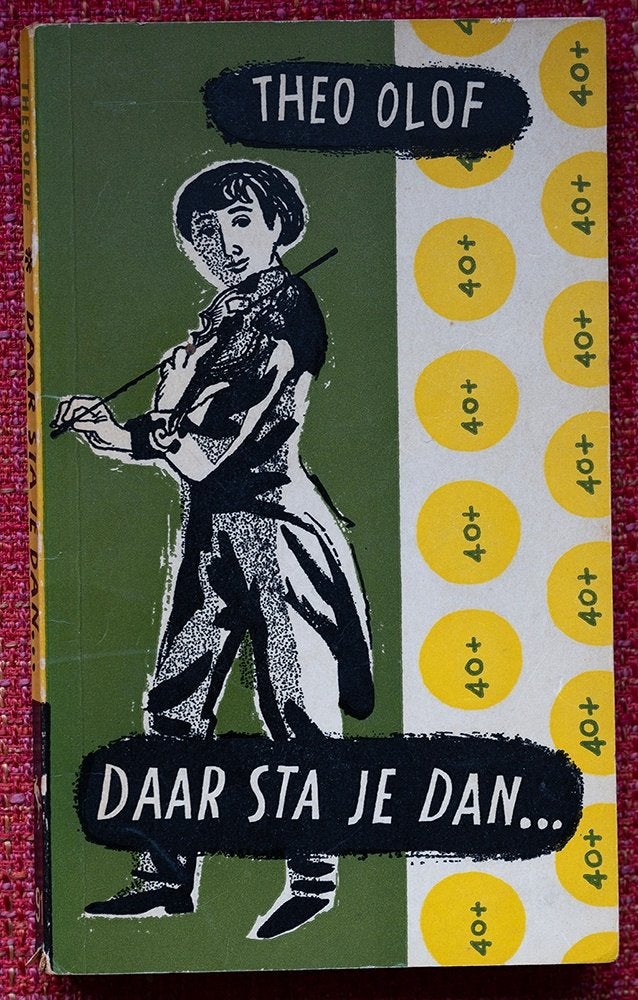 Boek Daar sta je dan... door Theo Olof, Artiest, Ophalen of Verzenden, Theo Olof, Gelezen