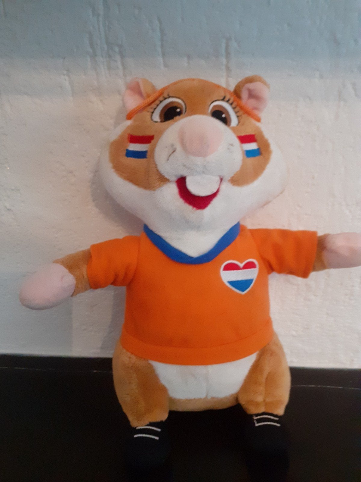 Albert Heijn hamster koningsdag, Ophalen of Verzenden, Zo goed als nieuw, Pop