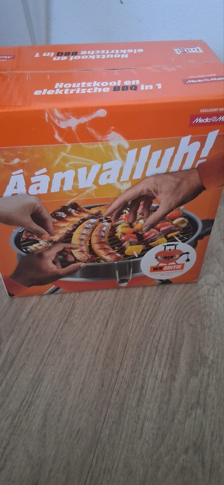 Fritel Houtskool en Elektrische BBQ 2-in-1, Ophalen of Verzenden, Nieuw, Fritel