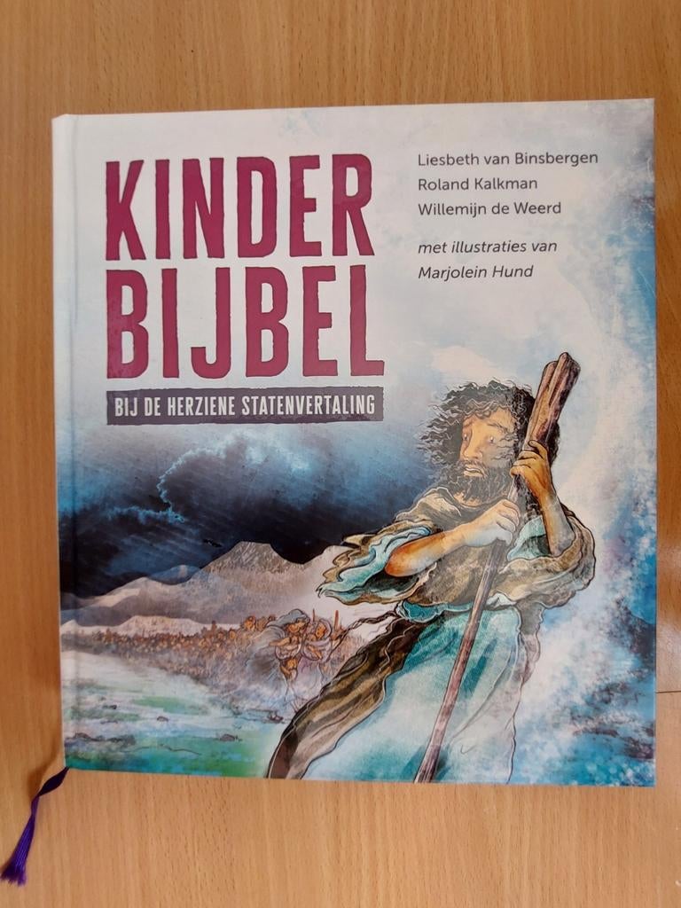 Roland Kalkman - Kinderbijbel, Boeken, Fictie algemeen, Ophalen of Verzenden, Zo goed als nieuw, Roland Kalkman; Liesbeth van Binsbergen; Willemijn de Weerd