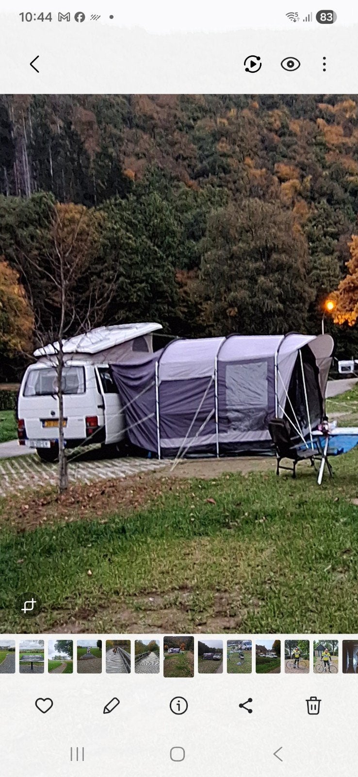 Voortent voor buscamper, Ophalen, Gebruikt, Tot en met 4