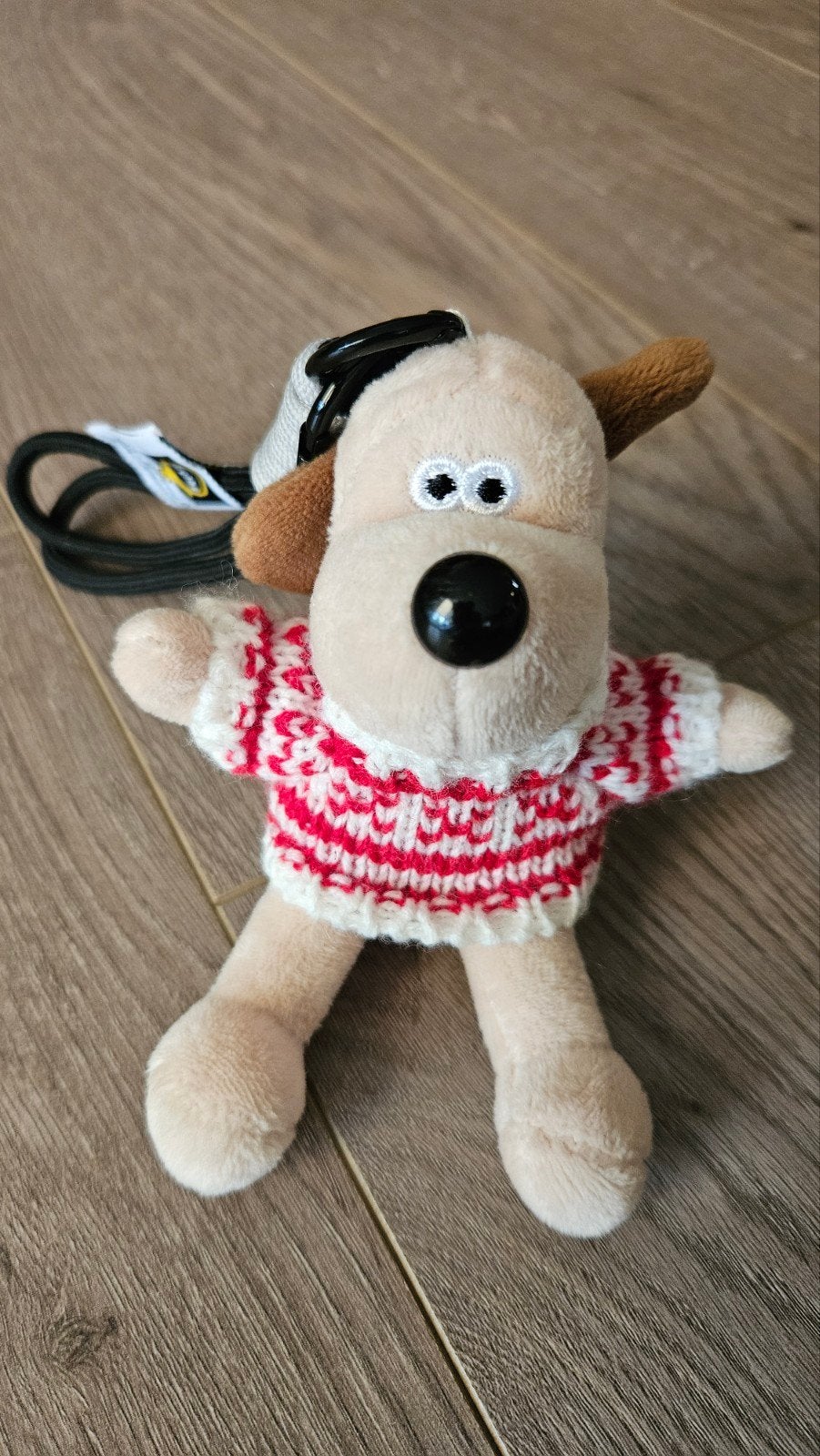 Gromit pluche sleutelhanger, Ophalen of Verzenden, Nieuw, Overige typen