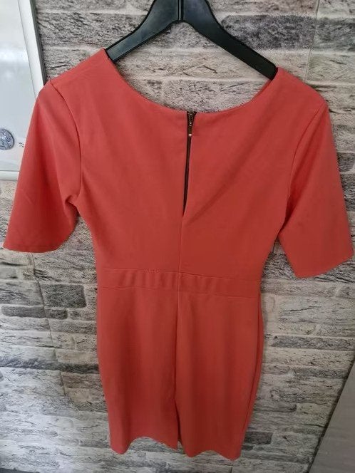 Roze nette jurk Maat m hh, Maat 38/40 (M), Solange, Onbekend, Ophalen of Verzenden
