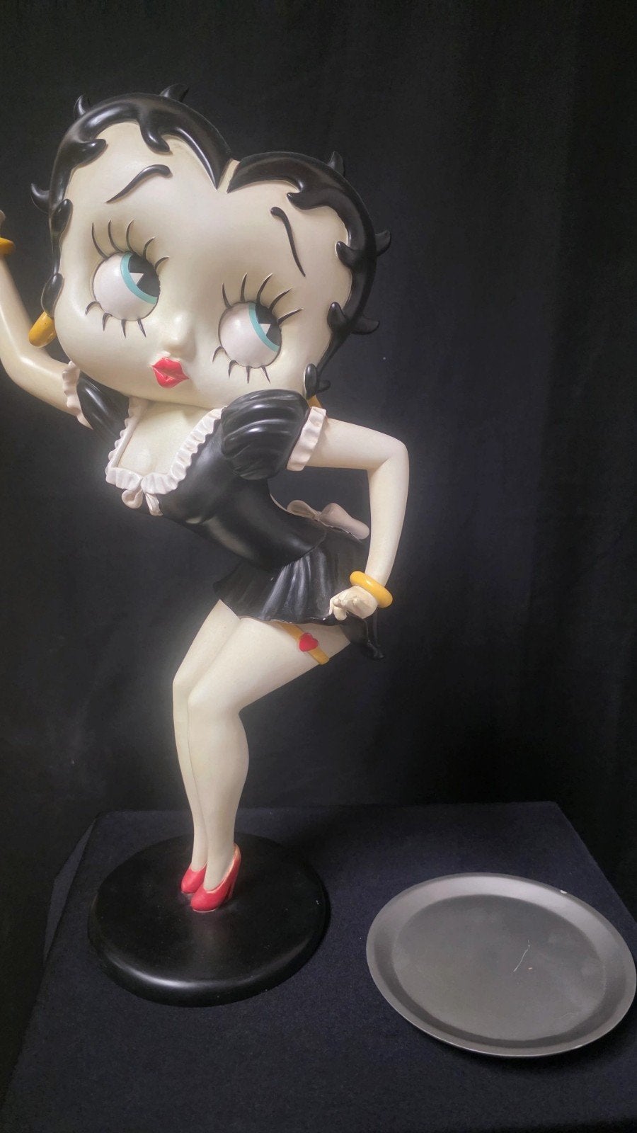 Betty Boop Beeld - Dienblad Serveerster, Verzamelen, Ophalen, Zo goed als nieuw, Dier