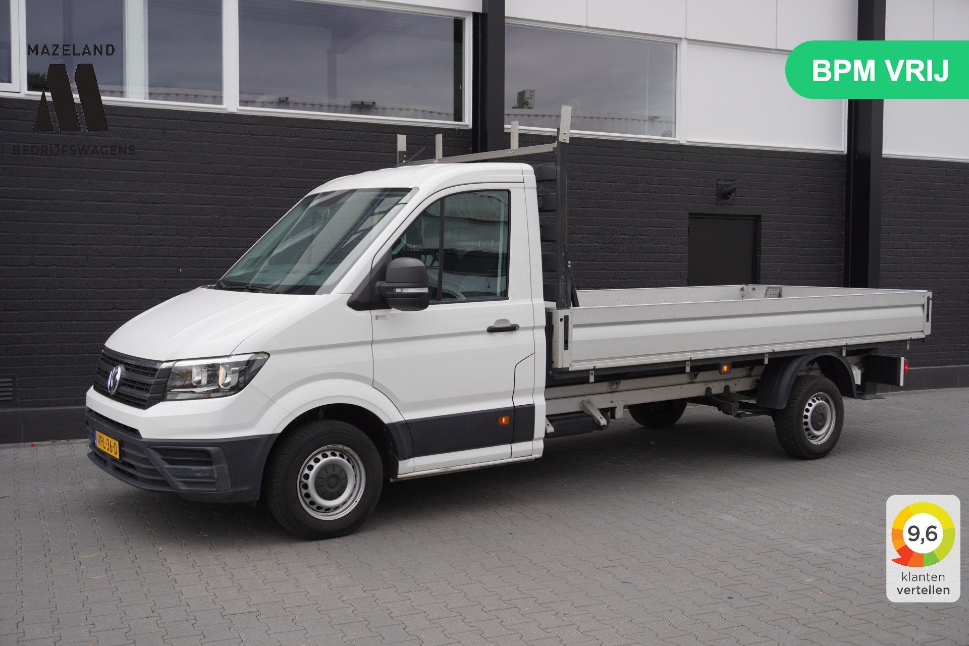 Volkswagen Crafter 2.0 TDI L4 Openlaadbak EURO 6 - Elektr. R, Auto's, Stof, Gebruikt, 4 cilinders, Volkswagen