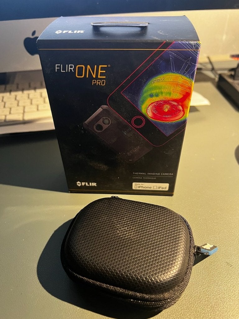 warmtecamera Flir One Pro IOS, Doe-het-zelf en Verbouw, Ophalen of Verzenden, Zo goed als nieuw, Temperatuur