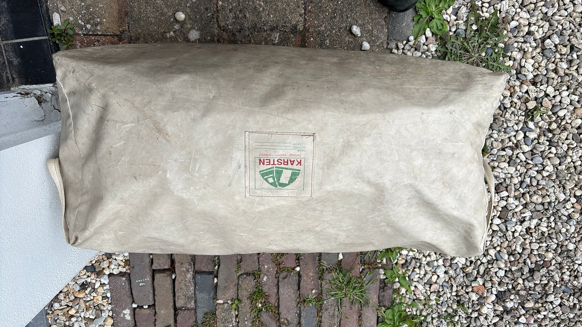 Karsten opblaas tent 3x3 meter, Ophalen, Zo goed als nieuw, Tot en met 4