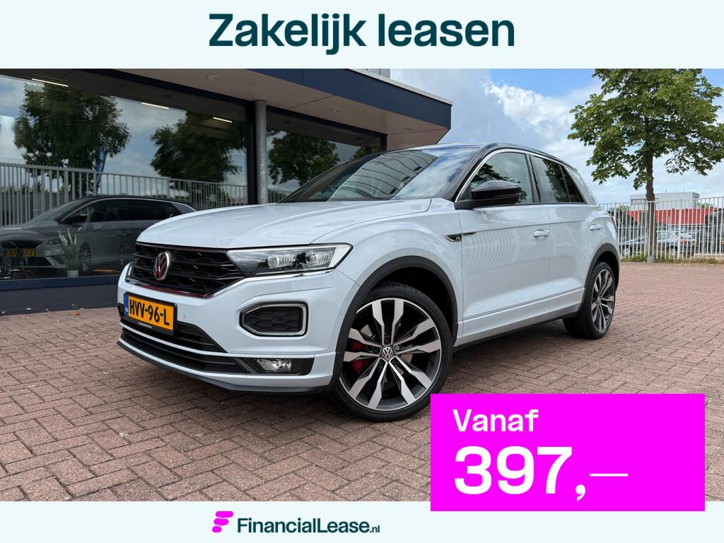 Volkswagen T-ROC 1.5 TSI | 2x R-Line | LED | ACC | Virtual, 4 cilinders, 150 pk, Wit, Bedrijf