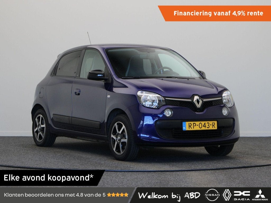 Renault Twingo SCe 70pk Automaat Limited | Uniek | 1e eigena, Auto's, Automaat, Gebruikt, 4 stoelen, Origineel Nederlands