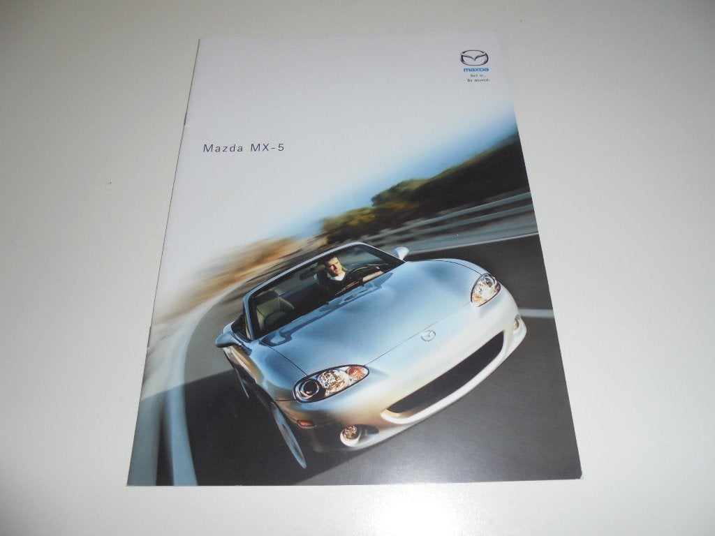 brochure Mazda MX-5  2001, Boeken, Ophalen of Verzenden, Nieuw, Mazda
