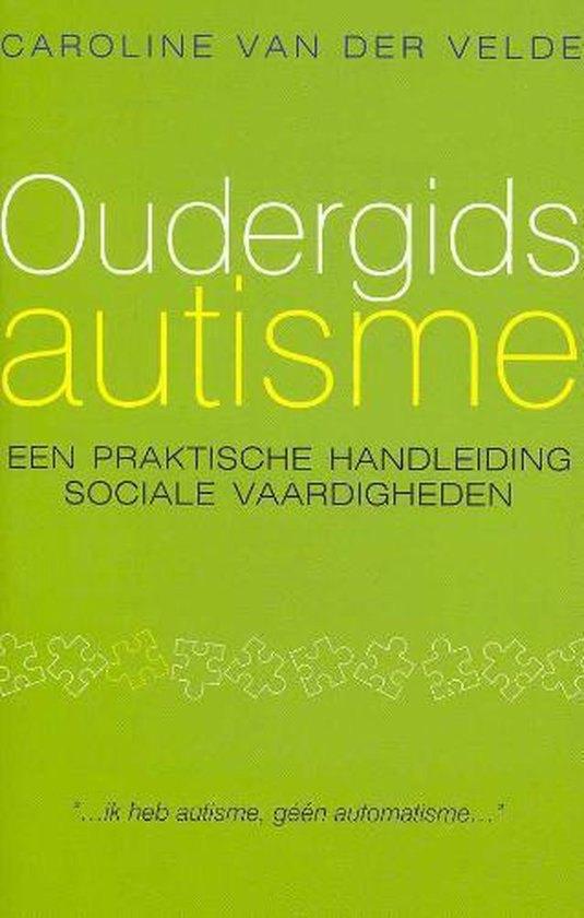 Oudergids autisme C. van der Velde 9789057121845, Ophalen of Verzenden, Zo goed als nieuw, Sociale psychologie, C. van der Velde