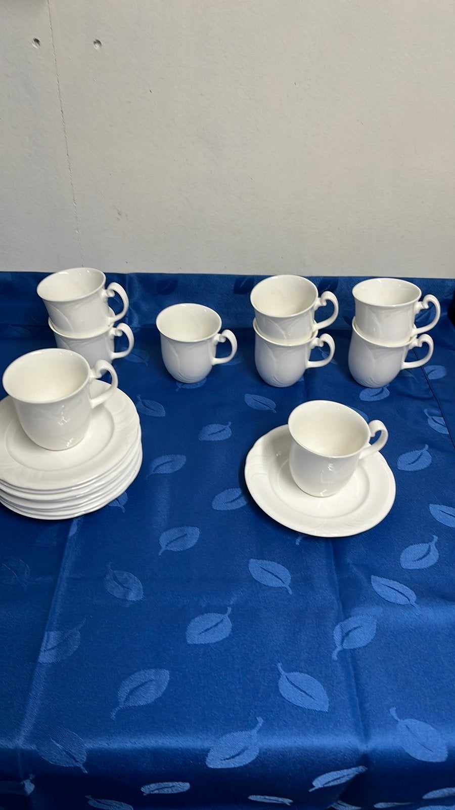 6 stuks kop en schotel groot van Royal Albert Type Profile, Ophalen of Verzenden