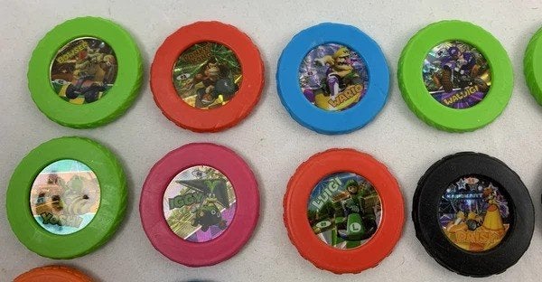 Super Mario Kart munten set 27 stuks Nintendo M, Coolsingel 104, 3011 AG Rotterdam, Netherlands, Verzenden, Racen en Vliegen, Zo goed als nieuw