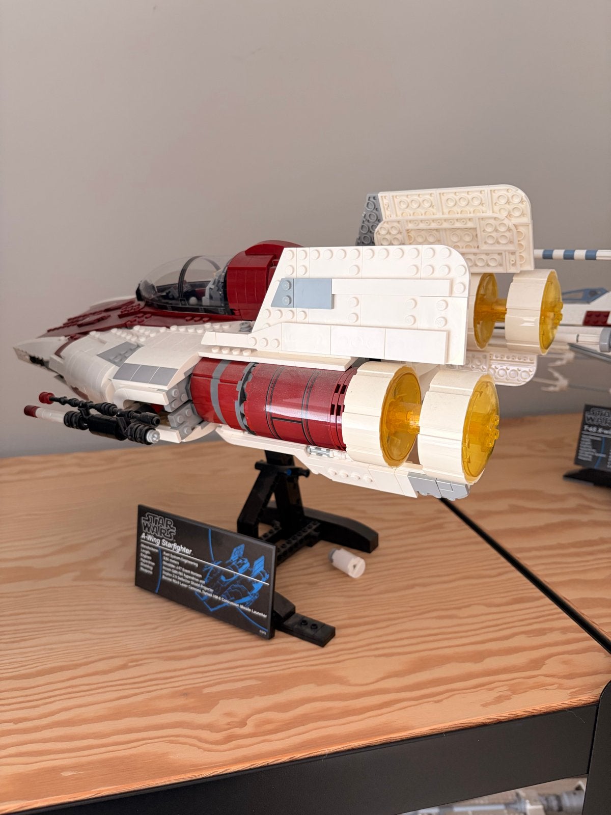 75275 LEGO Star Wars A-Wing Starfighter, Ophalen, Zo goed als nieuw, Overige merken