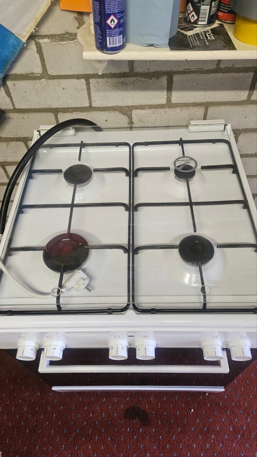 Bosch Elektrische Oven met Gasfornuis - Zeer Goede Staat, Witgoed en Apparatuur, Ophalen of Verzenden