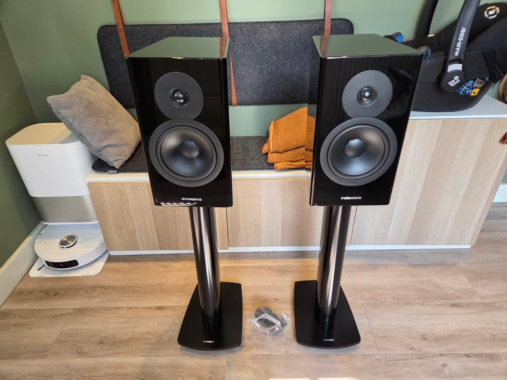 Dynaudio Evoke 20 inclusief originele Stand 6, Gebruikt, 120 watt of meer, Front, Rear of Stereo speakers, Ophalen