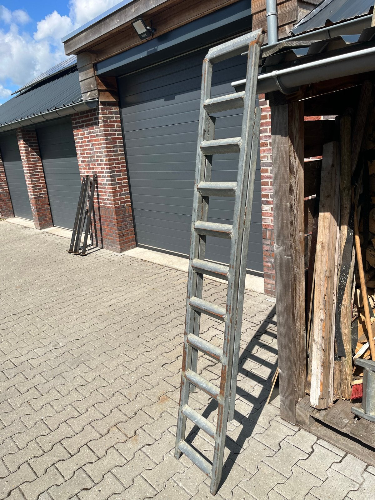 Zware Oprijplaten 2 Meter Lang, Ophalen, Gebruikt