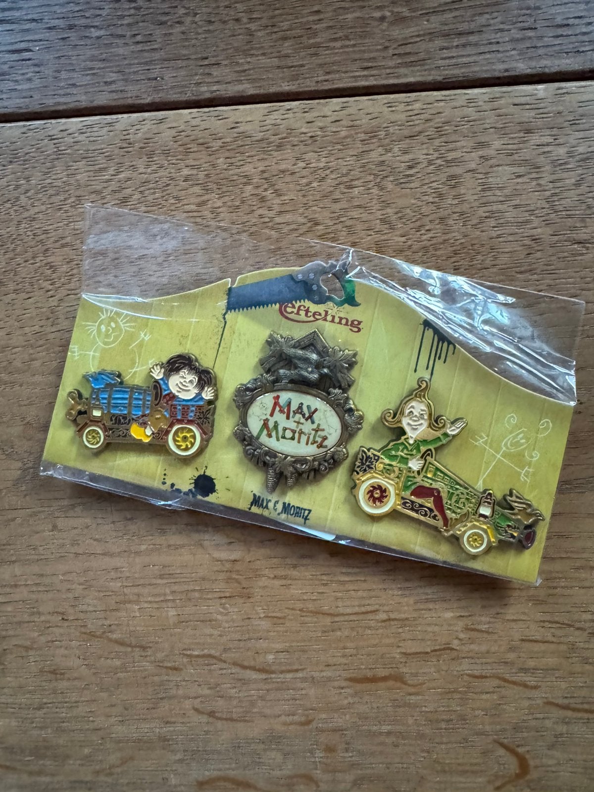Efteling pin set max en moritz, Verzamelen, Ophalen, Nieuw
