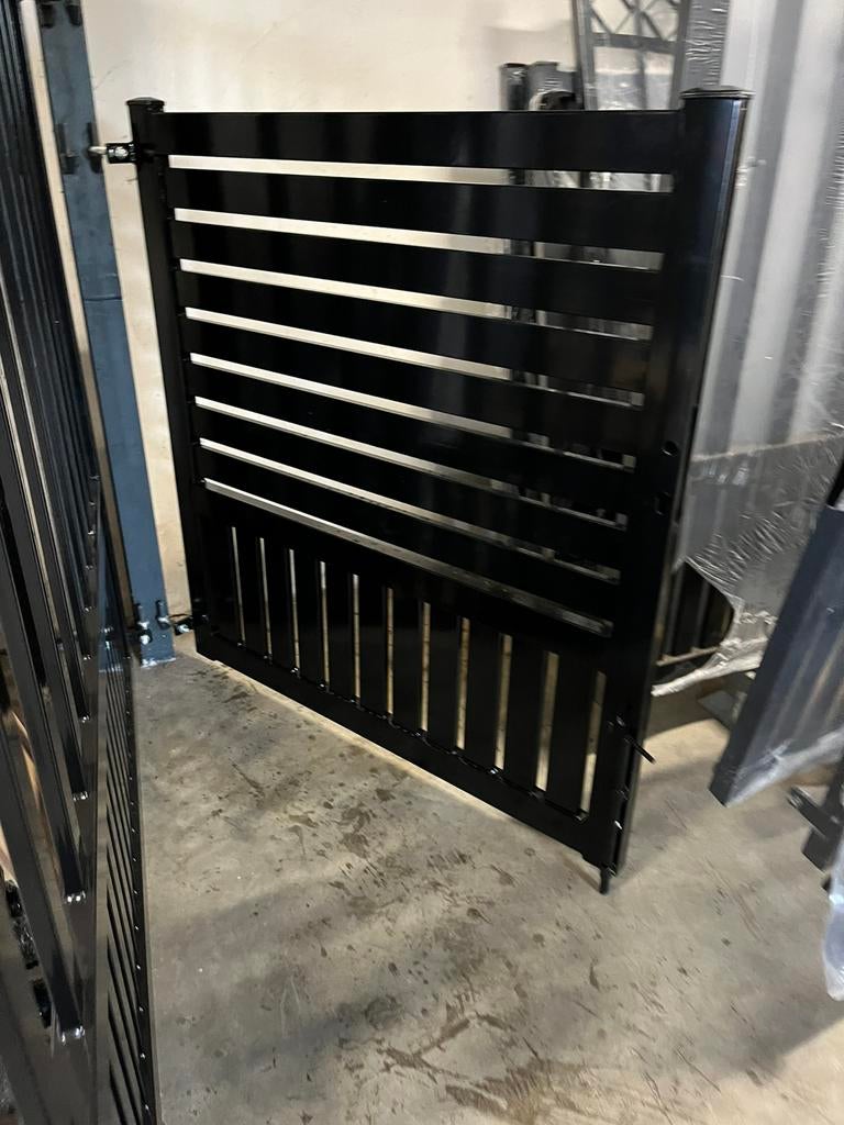 AANBIEDING MODERNE SIERPOORT INRIJPOORT TUINPOORT 3 m, Ophalen, 100 tot 150 cm, Nieuw, IJzer