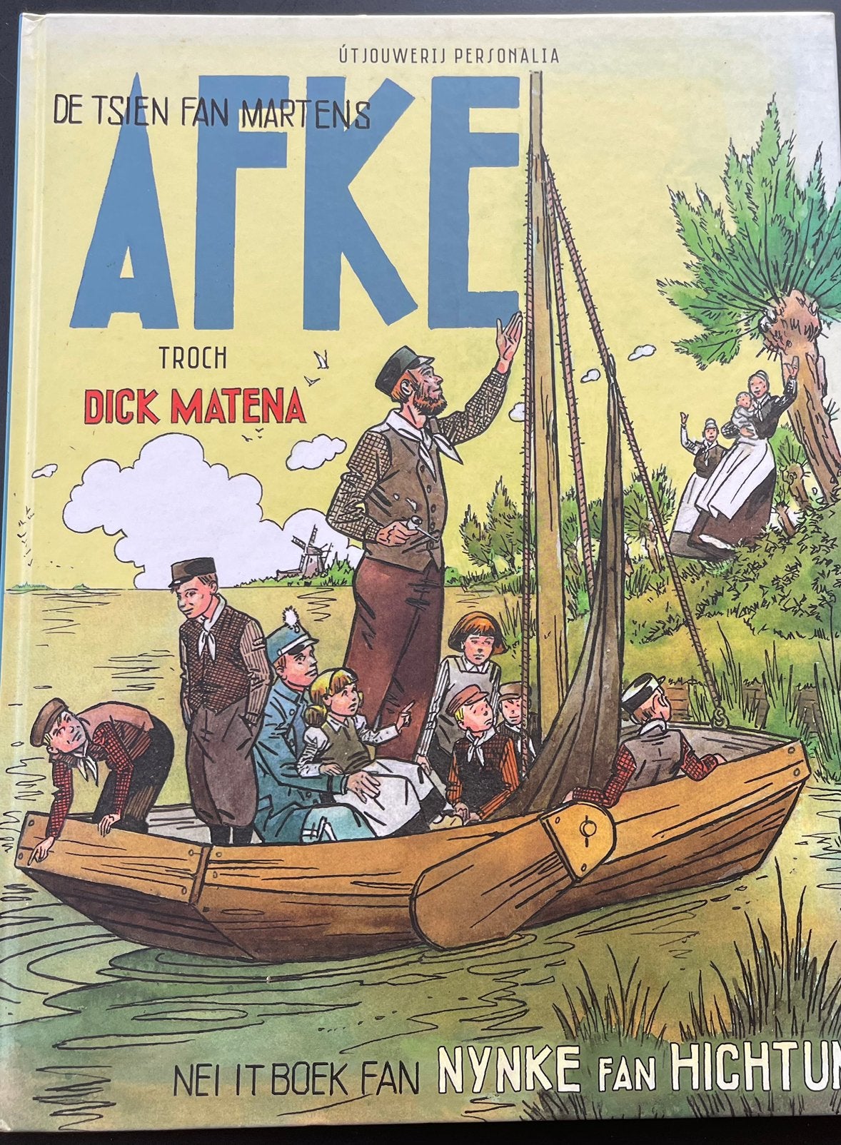 Fryske / friese stripboeken. De tsien fân Afke, Eén stripboek, Ophalen of Verzenden, Zo goed als nieuw