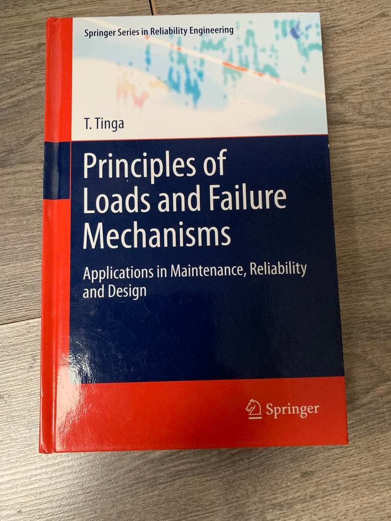 Principles of Loads and Failure Mechanisms - T. Tinga, Ophalen of Verzenden, Zo goed als nieuw, Werktuigbouwkunde