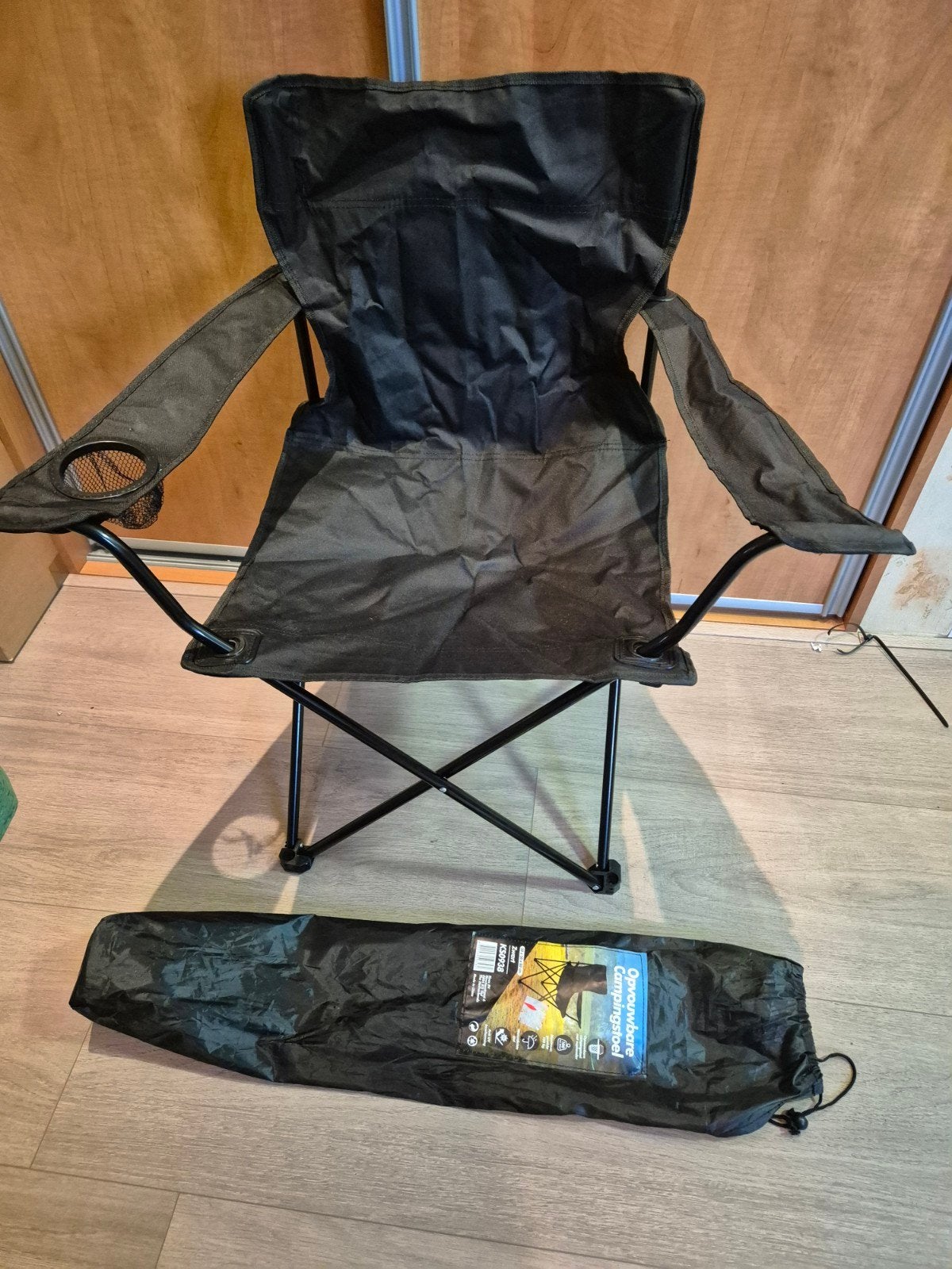 Camping stoel, Ophalen of Verzenden, Zo goed als nieuw, Campingstoel