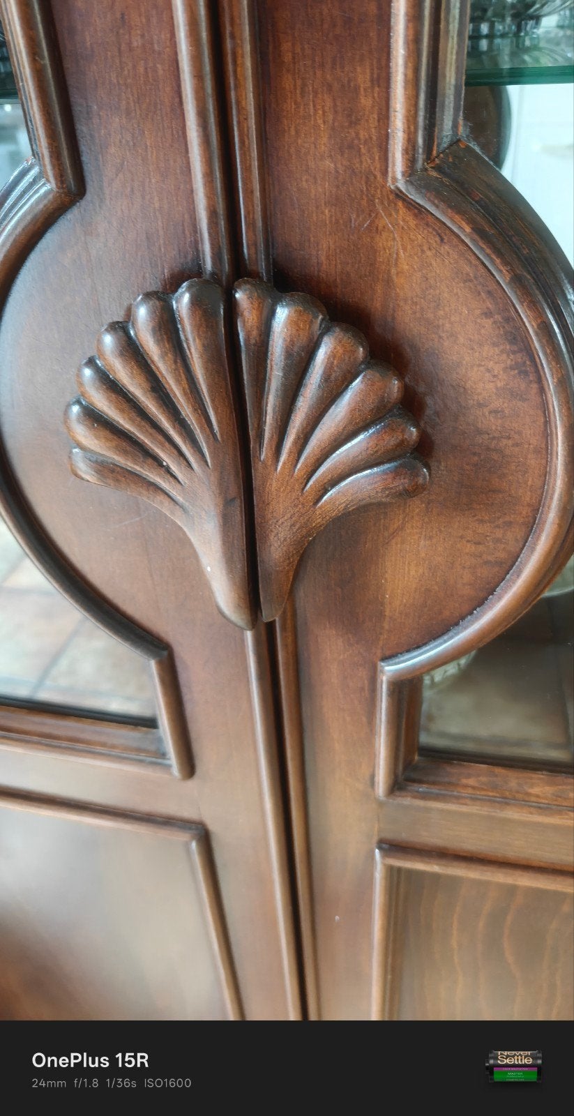 Foto 4 van Art Deco Vitrinekast - Uitstekende Staat