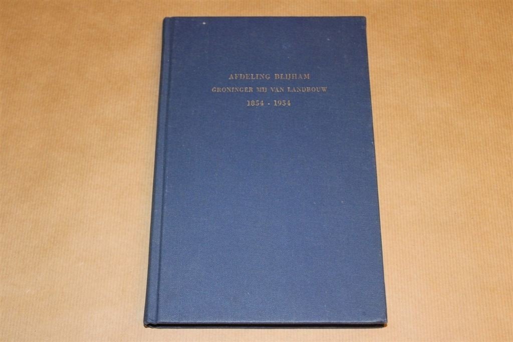 Boerderijenboek Blijham - 1854-1954, Ophalen of Verzenden, Zo goed als nieuw