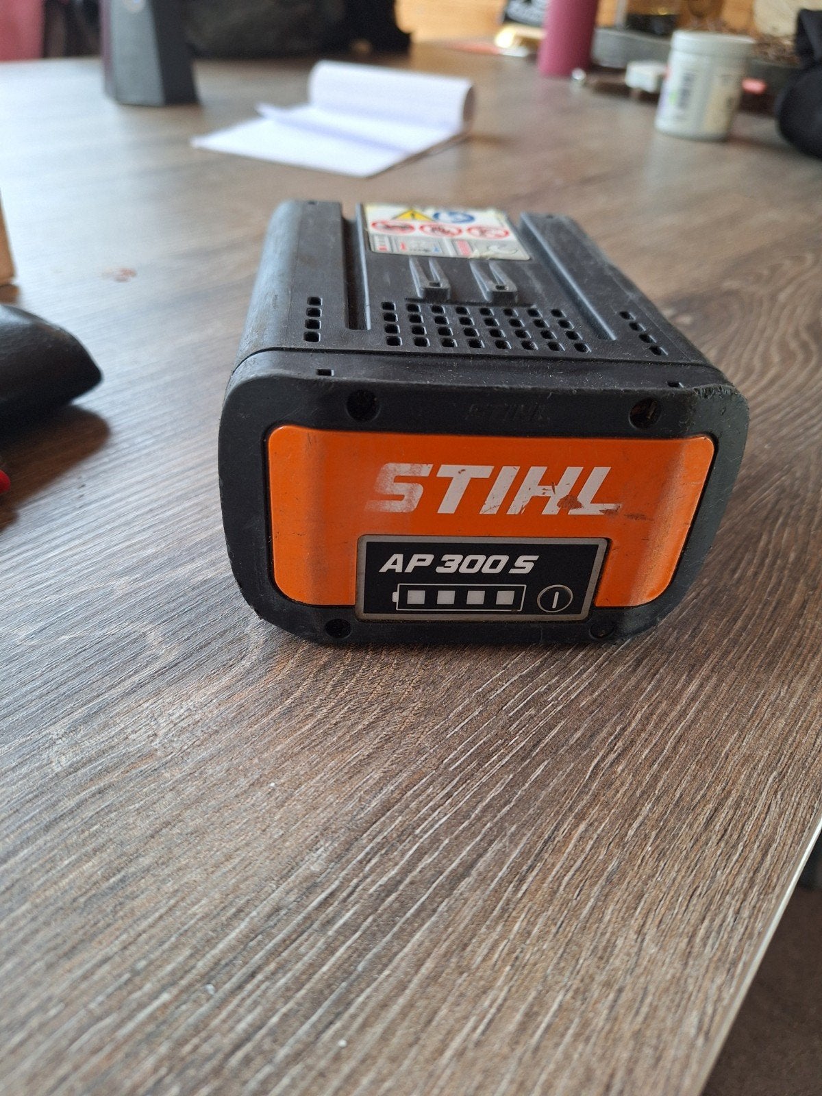 Accu STIHL AP300S  z.g.a.n prijs 175 eruo, ., Ophalen of Verzenden, Zo goed als nieuw, .