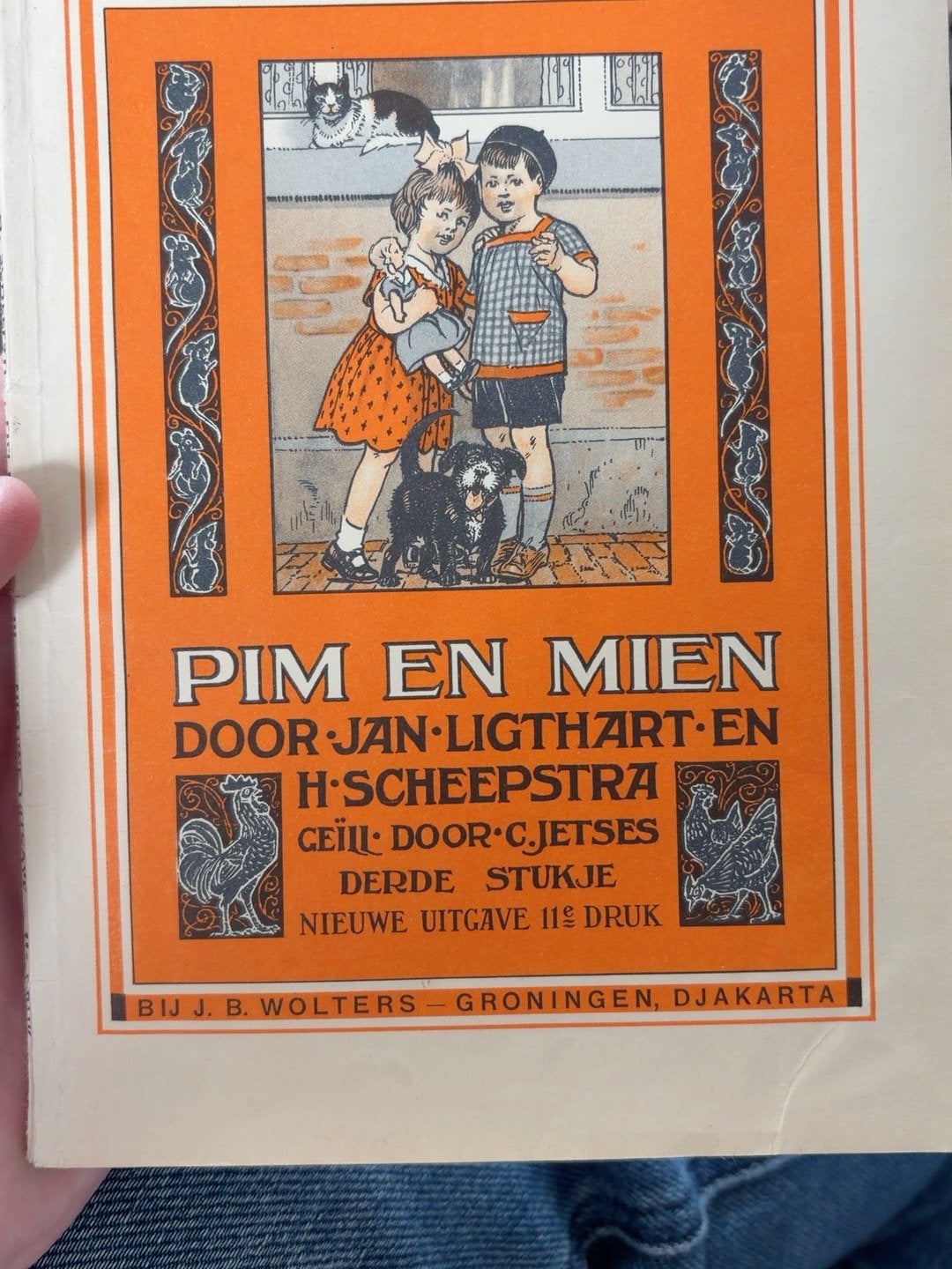 Pim en Mien - Vierluik (4 boeken) - Jan Ligthart en H. Schee, Antiek en Kunst, Ophalen of Verzenden