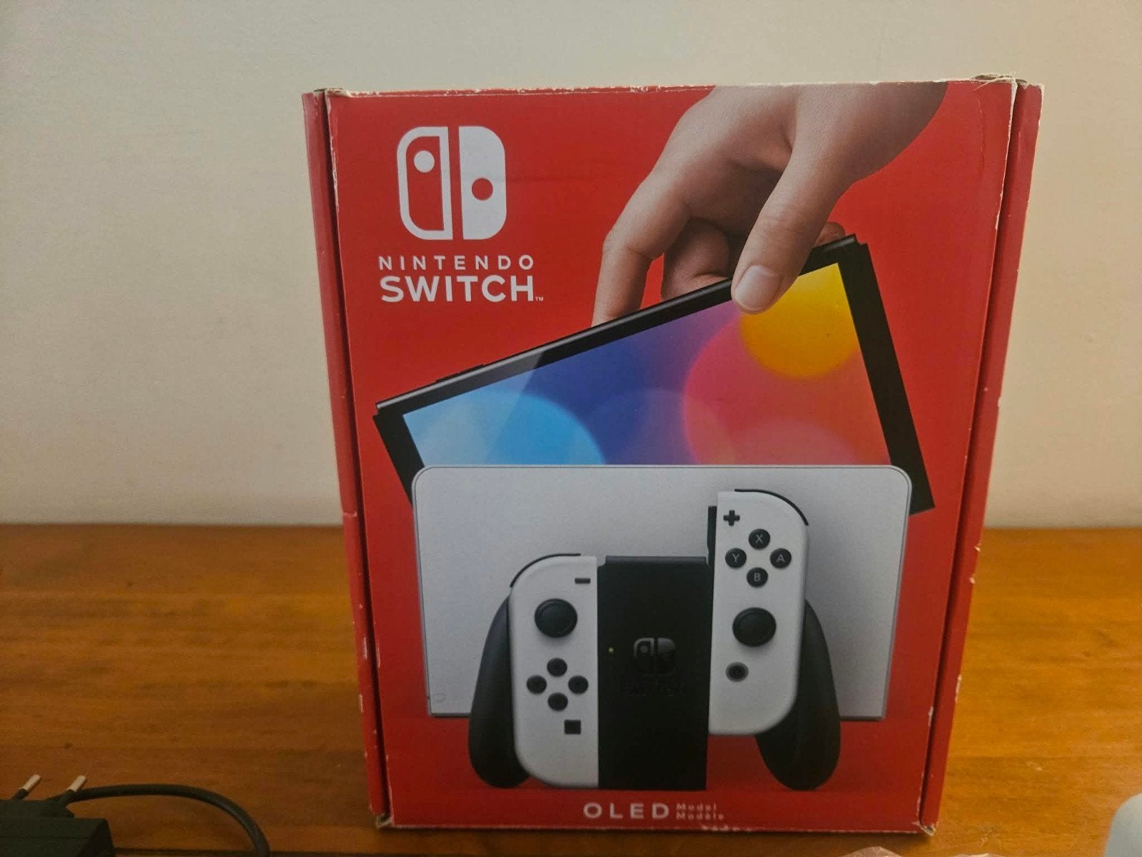 Nintendo Switch OLED wit met 3 games en extra controller, Met games, Zo goed als nieuw, Met 3 controllers of meer, Switch OLED