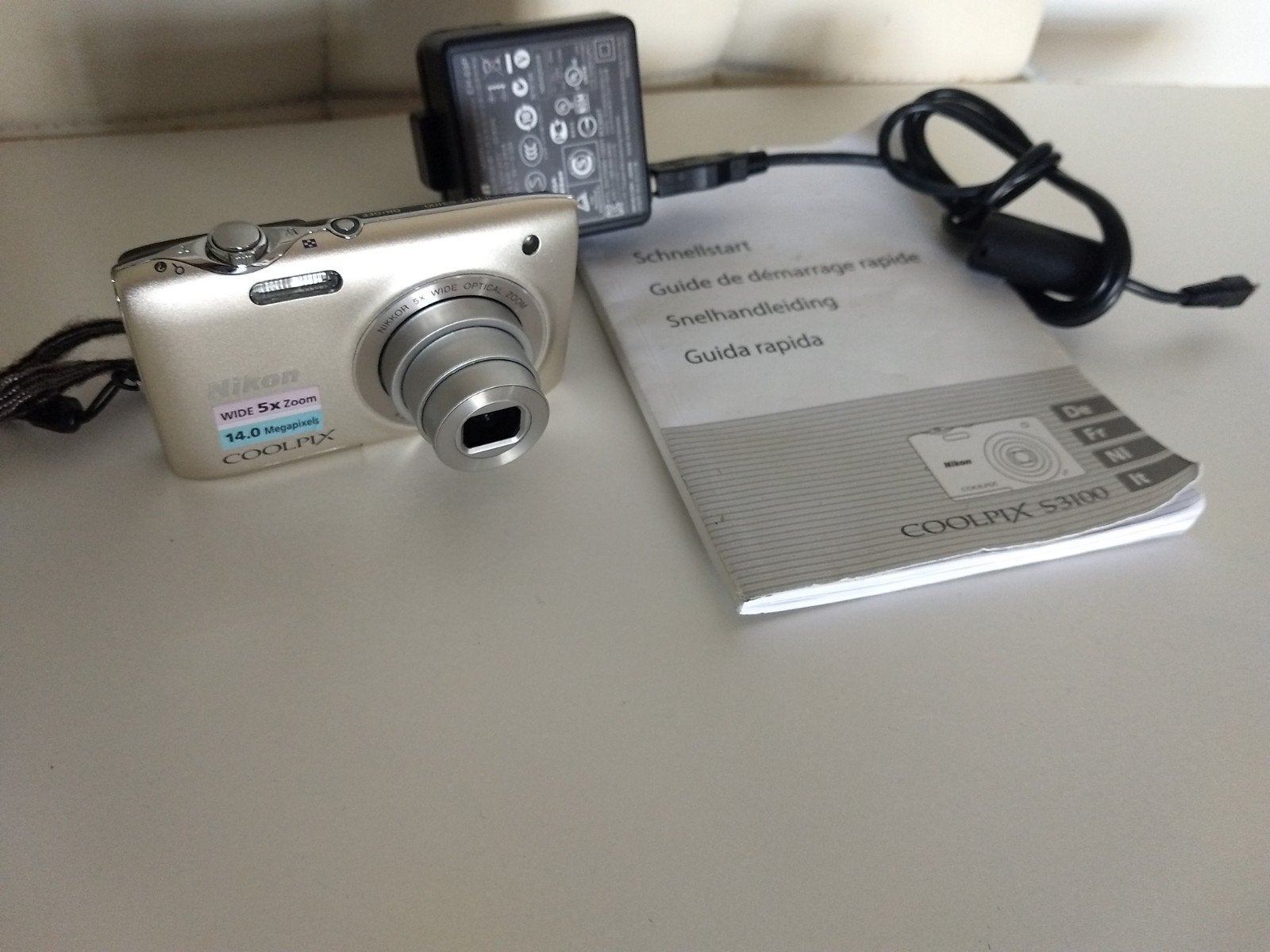 goede Nikon Coolpix S3100 Digitale Fotocamera, Zo goed als nieuw, Compactcamera, Nikon, 8 keer of meer
