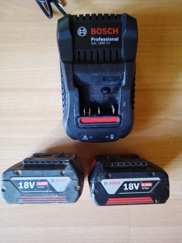 Bosch 18V, Ophalen, Zo goed als nieuw
