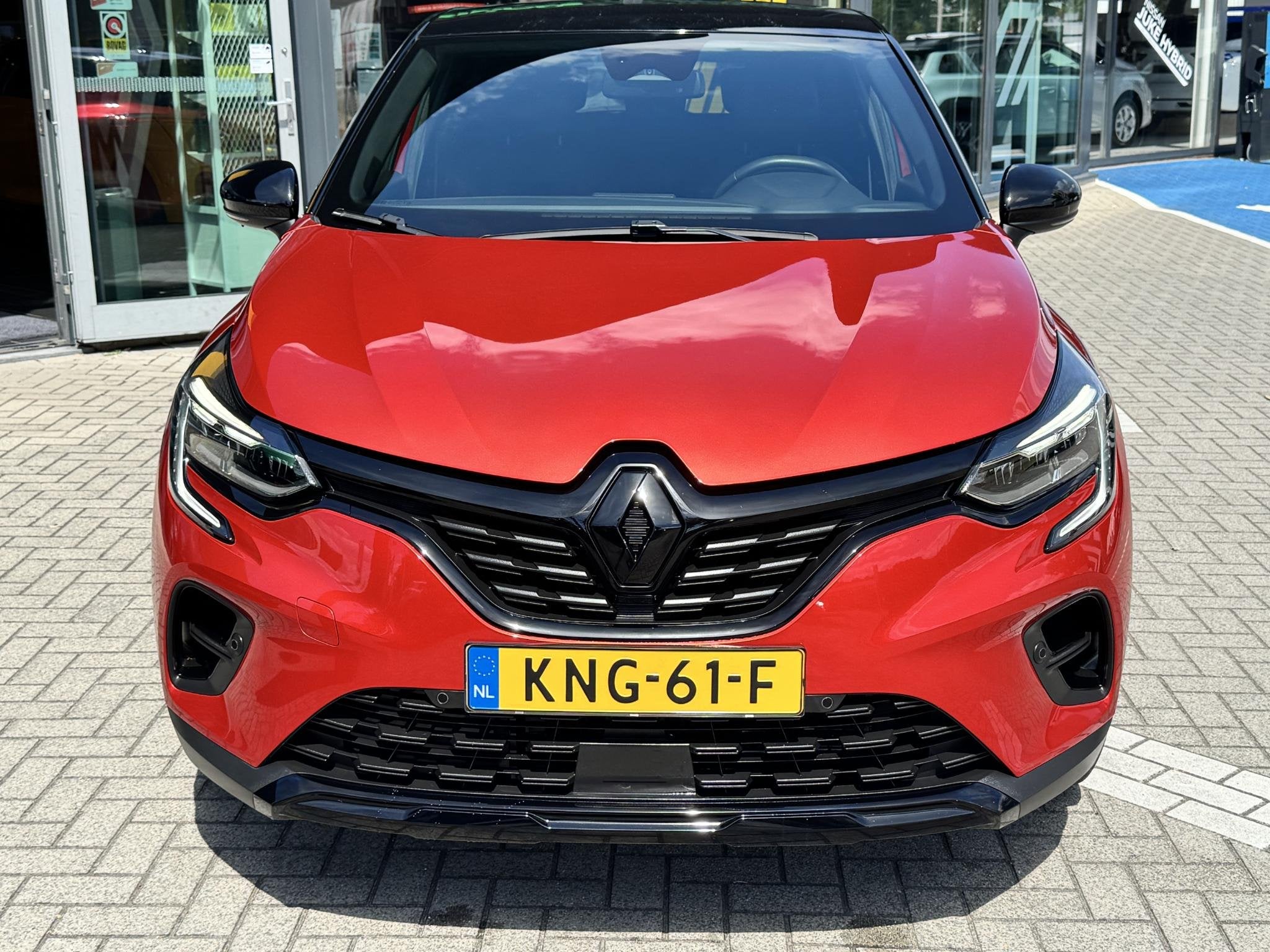 Renault Captur E-Tech Hybrid 145 Rive Gauche | Dealeronderho, Gebruikt, 715 kg, Leder en Stof, Hybride Elektrisch/Benzine