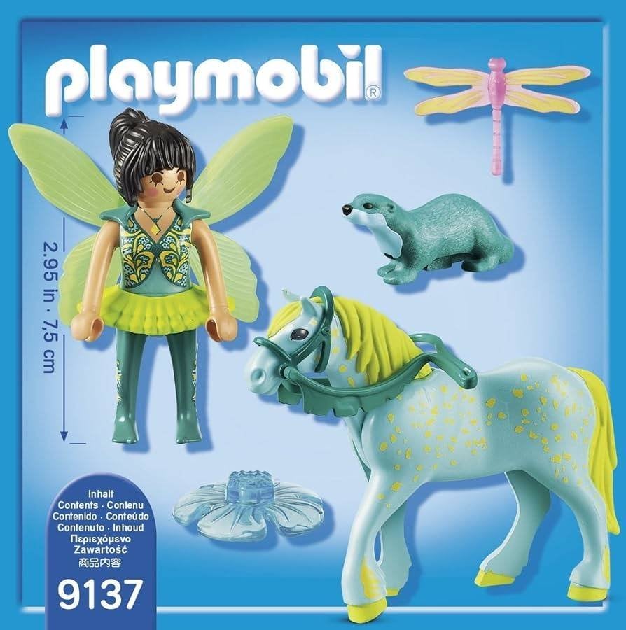 PLAYMOBIL 9137 Waterfee met paard Aquarius, Ophalen of Verzenden, Gebruikt