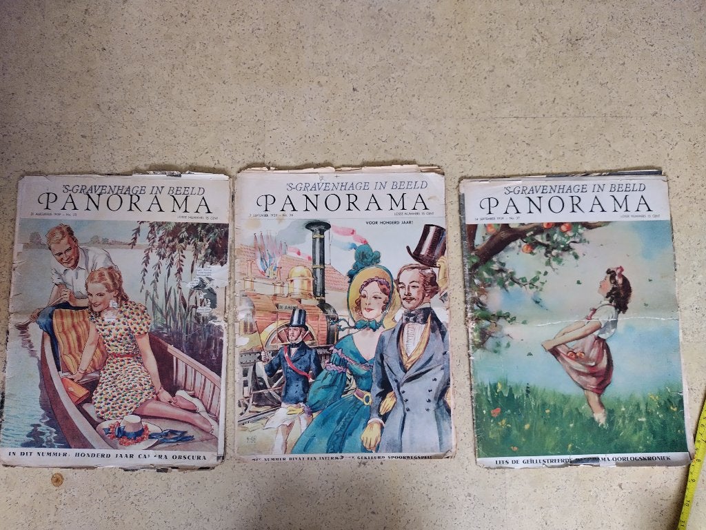 3x panorama in beeld 1939, Ophalen of Verzenden, Gelezen, Wetenschap en Natuur