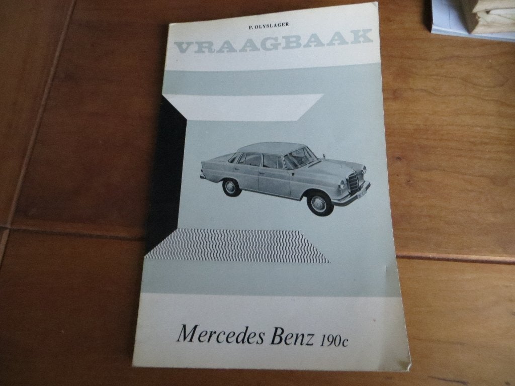 Vraagbaak Mercedes-Benz 190c W110 1963 - 1968, mooi!, Ophalen of Verzenden