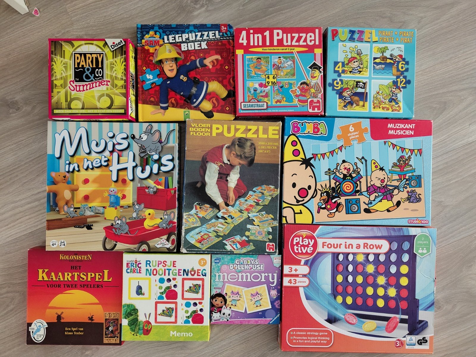 Diverse spellen en puzzels voor kinderen, Ophalen of Verzenden, 10 tot 50 stukjes, Gebruikt, 2 tot 4 jaar